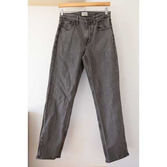 Faherty Other - Faherty Mens Size 28 5 Pocket Black Dyed Straight Leg Jeans Pants Denim Stretch